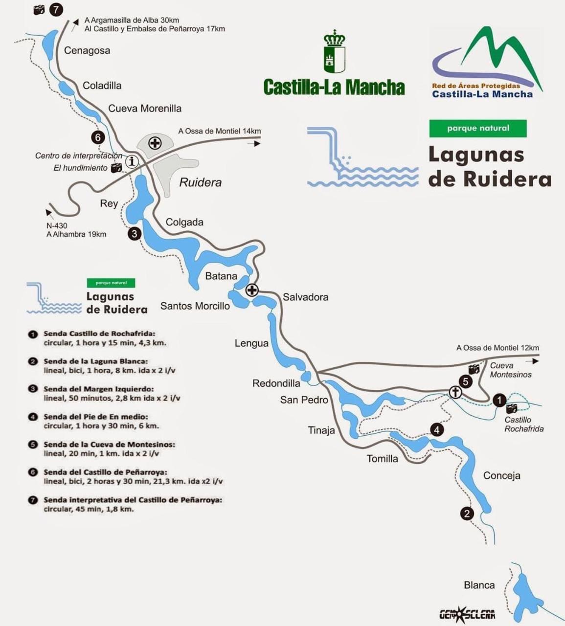 Cr Lagunas De Ruidera Sin Piscina Ossa de Montiel Extérieur photo